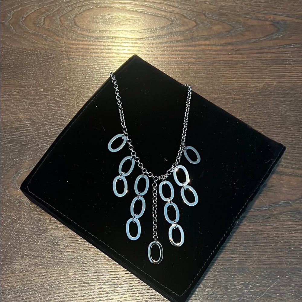 Joan Rivers Oval Drop Necklace